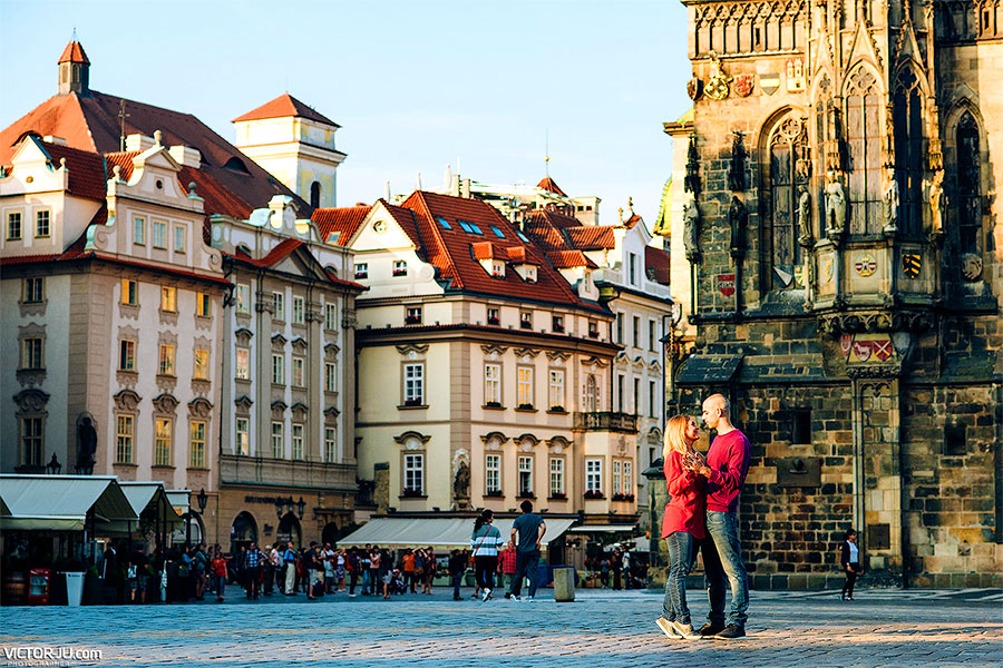 Романтические выходные в Праге