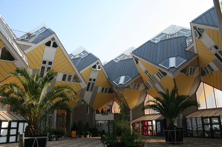 Кубические дома Роттердама